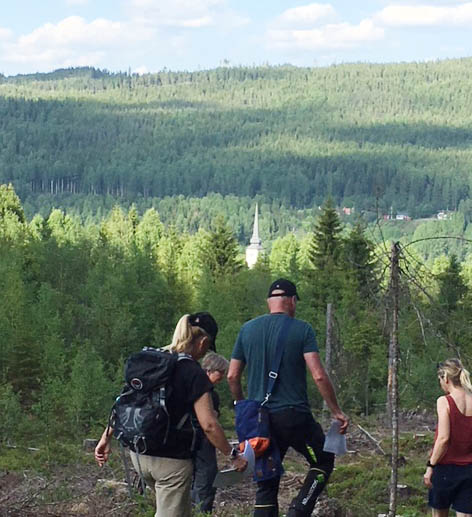 Skogens många värden tema på exkursion i norra Värmland